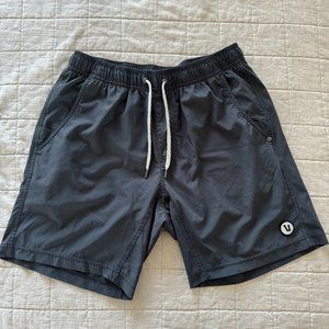 Vuori Men's Kore Shorts in Charcoal - Size Large, Gently Used